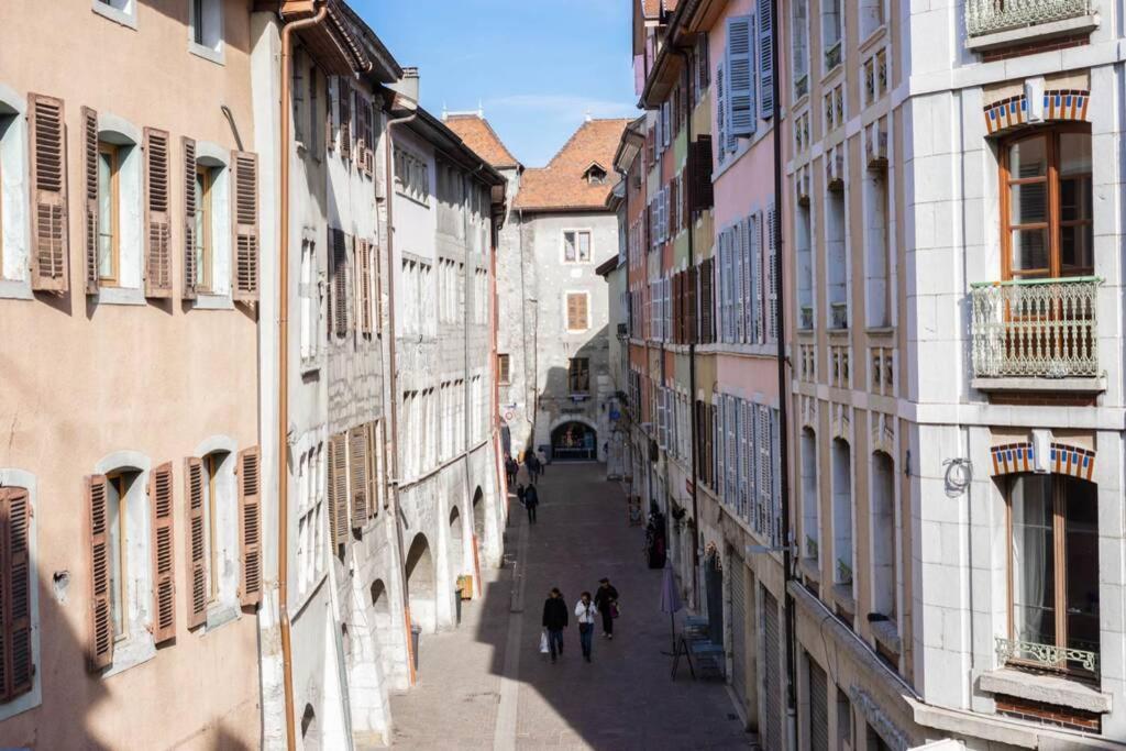 Ferienwohnung Le Rousseau Annecy Exterior foto